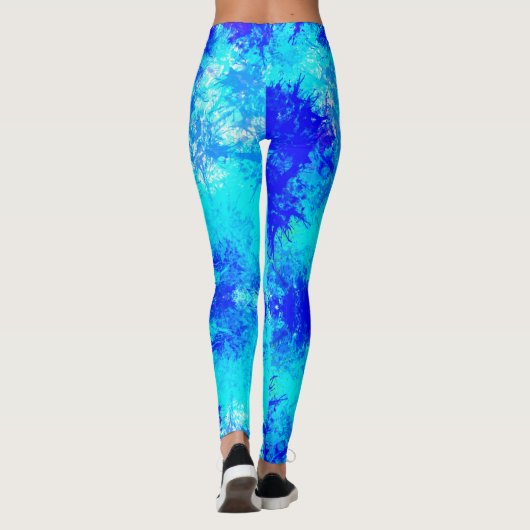Blauw Leggings (Achterkant)
