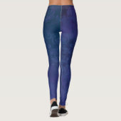 blauw leggings (Achterkant)