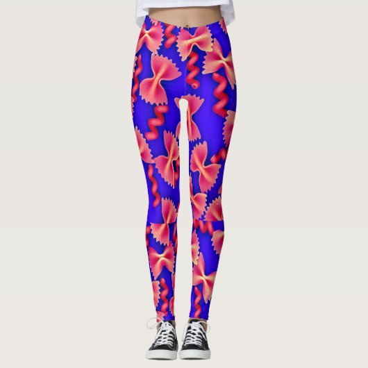 Blauw Leggings (Voorkant)