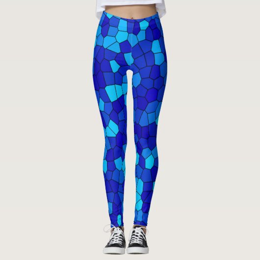BLAUW LEGGINGS (Voorkant)