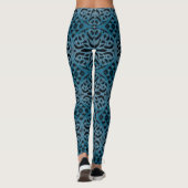 blauw leggings (Achterkant)
