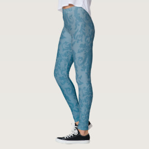 Blauw Leggings