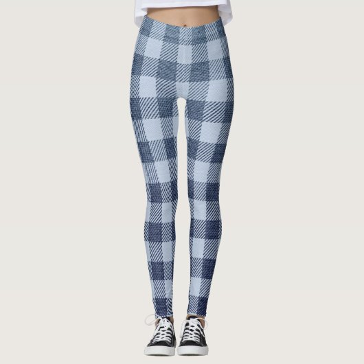 Blauw Leggings (Voorkant)