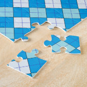 Blauw Legpuzzel (Zijkant)