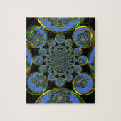 blauw legpuzzel (Verticaal)