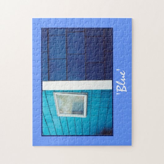 'Blauw' Legpuzzel (Verticaal)