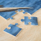 blauw legpuzzel (Zijkant)