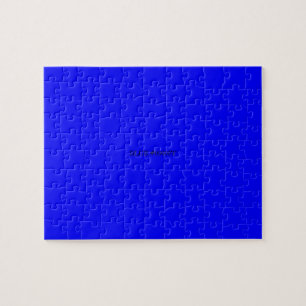 blauw legpuzzel