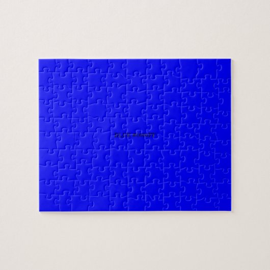 blauw legpuzzel (Horizontaal)