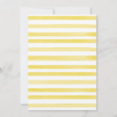 Blauw | Lemon Wreath Main Squeeze Vrijgezellenfees Kaart (Achterkant)