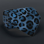Blauw leopard Animal Print Luxe stijlvolle Shimmer Stropdas<br><div class="desc">Dit luxe ontwerp is voorzien van een modern blauw,  luipaard dierpatroon #mode #fashionable #stylish #trendy #neckties #stropdassen #fitaccessoires #accessoires #gift #gifts #giftsforhim #giftsforjongens #verjaardagsfeesten #verjaardaggiften #fathersday #fathersdaycadeaus #fathersdaycadeaus</div>