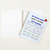 Blauw Leraar Kalender Planner (Display)