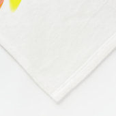 BLAUW LEVEN IS BETER OP HET ONTWERP VAN DE BAAN FLEECE DEKEN (Hoek)