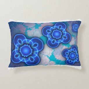 Blauw licht accent kussen