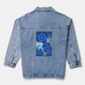Blauw licht denim jacket (Achterkant)