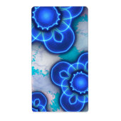 Blauw licht etiket (Voorkant)
