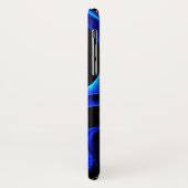 Blauw licht extravaganza *Personaliseer* Case-Mate iPhone Case (Achterkant/links)