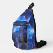 Blauw licht Hemel Sling Bag (Rechterhoek)