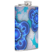 Blauw licht heupfles (Rechts)