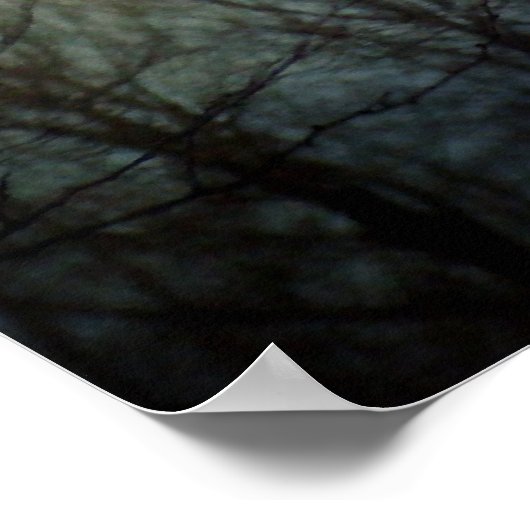 Blauw licht poster (Hoek)