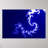 Blauw licht poster (Voorkant)