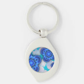 Blauw licht sleutelhanger (Voorkant)