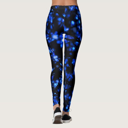 Blauw licht speciaal leggings (Achterkant)
