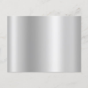 Blauw Licht Zilver Grijs Folie Gradiënt Briefkaart