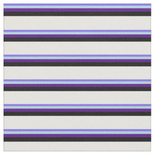 Blauw, lichtblauw, indigotonig, zwart en muis stof