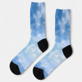 Blauw & lichtblauw sokken (Links)