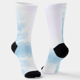 Blauw & lichtblauw sokken
