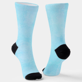 Blauw & lichtblauw sokken