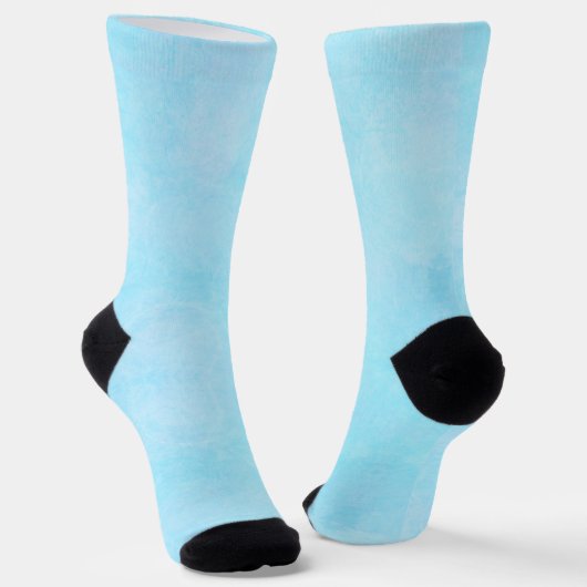 Blauw & lichtblauw sokken (Gebogen)