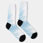Blauw & lichtblauw sokken (Rechts)