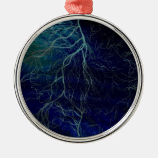 Blauw Lichtgevend Abstract Ornament
