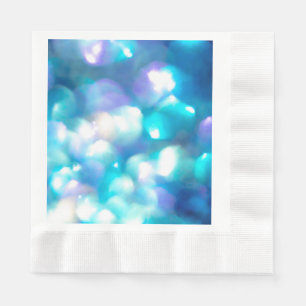 Blauw lichtpapier Napkin Servet