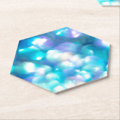 Blauw lichtpapier Onderzetter (Schuin)