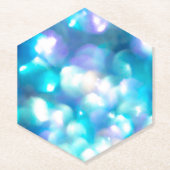 Blauw lichtpapier Onderzetter (Voorkant)