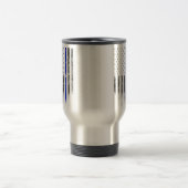 BLAUW LINE -American Flag Travel Mug Reisbeker (Center)