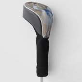 Blauw lint danser Edgar Degas Golfheadcover (Schuin)