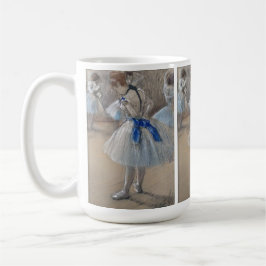 Blauw lint danser Edgar Degas Koffiemok