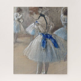 Blauw lint danser Edgar Degas Legpuzzel