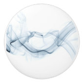 Blauw lint keramische deurknop keramische knop (Voorkant)