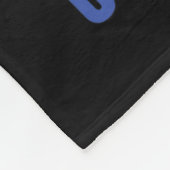 Blauw lint Vrouwen Colonscopie Colorectale Colon K Fleece Deken (Hoek)