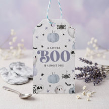Blauw Little Boo is bijna een Halloween-baby
