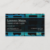 Blauw Logistics Pallet, Foto - Visitekaartje (Achterkant)