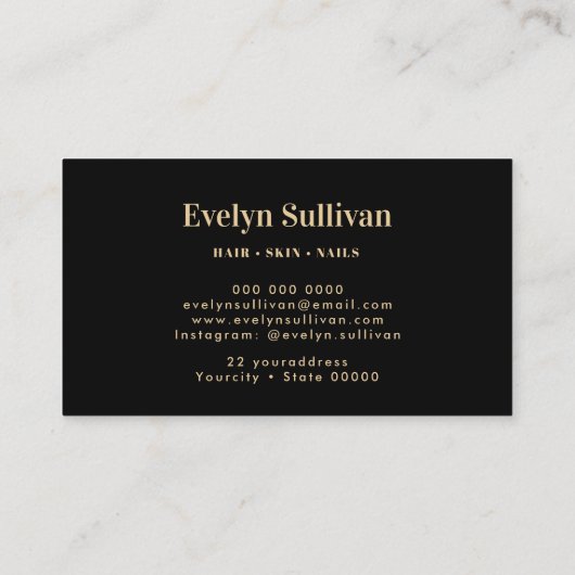 Blauw Logo Visitekaartje (Achterkant)