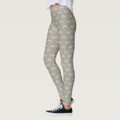 Blauw luxe  leggings (Links)
