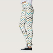 Blauw luxe  leggings (Links)