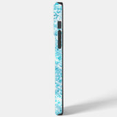 Blauw Luxe Moderne gradiënt galaxy glitter ster Case-Mate iPhone Case (Achterkant / Links)